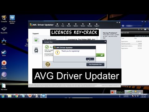 avg driver update serial key